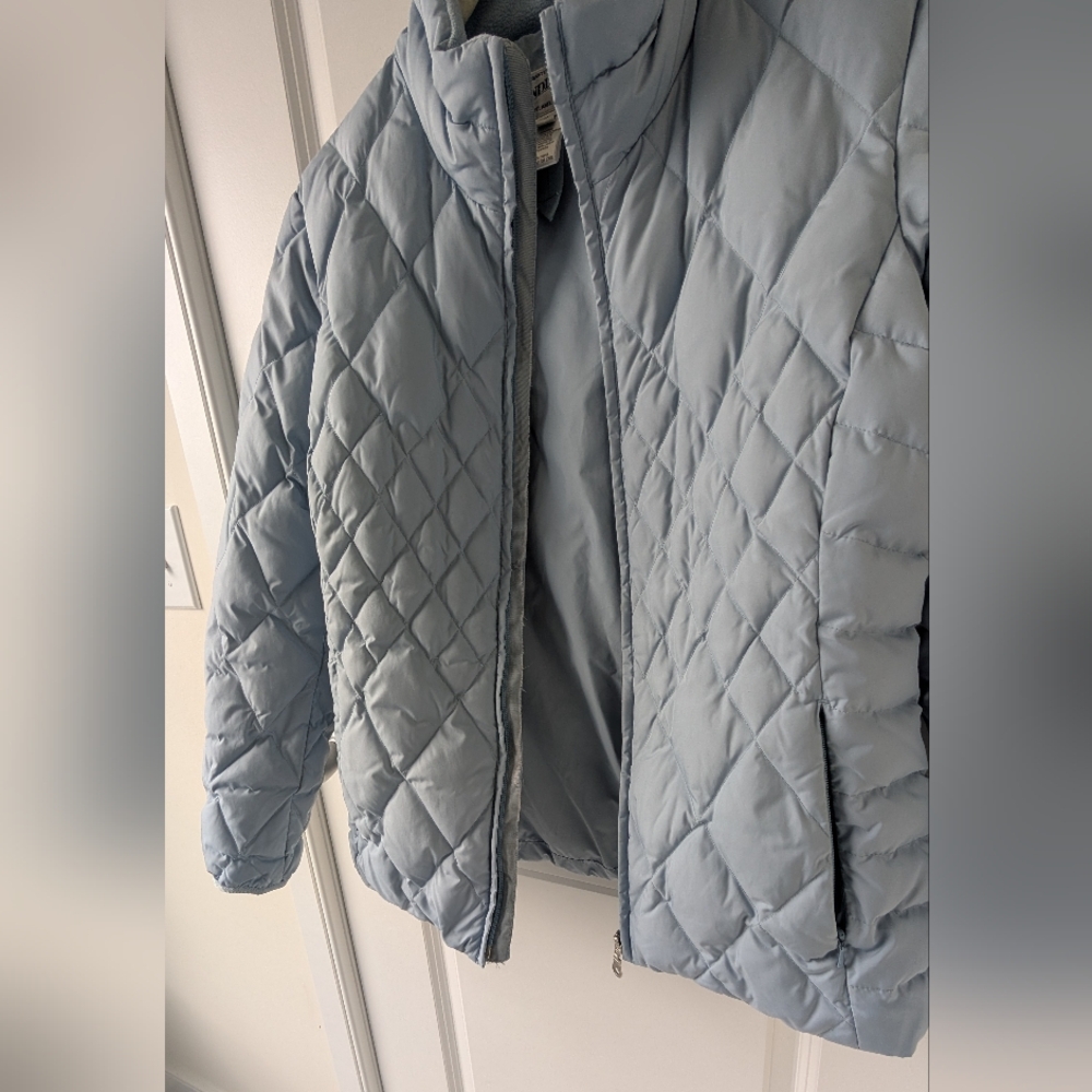 Pendleton Quilted Down Puffer Jacket In Blue - image 4